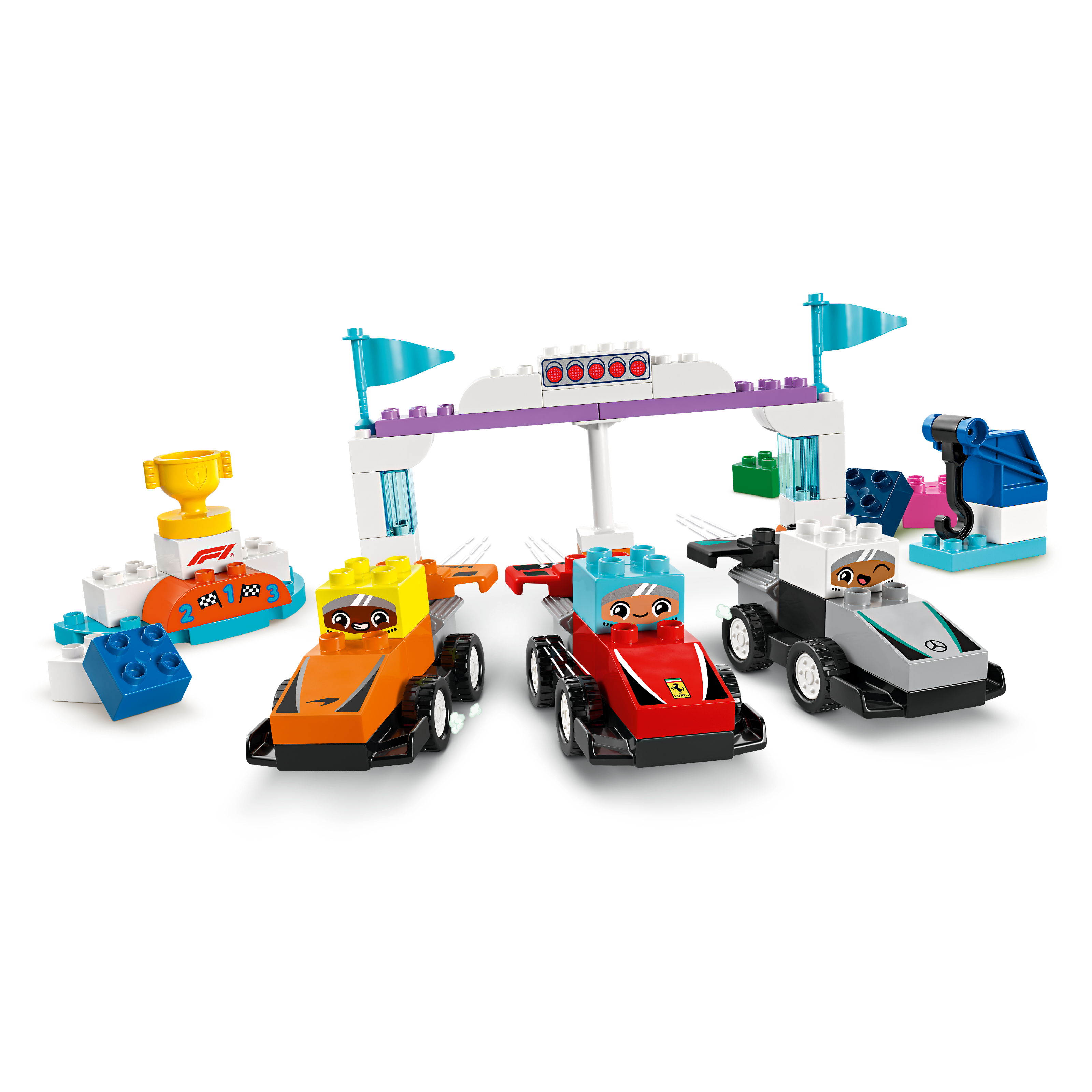 F1 Team Race Cars & Drivers - Image 3