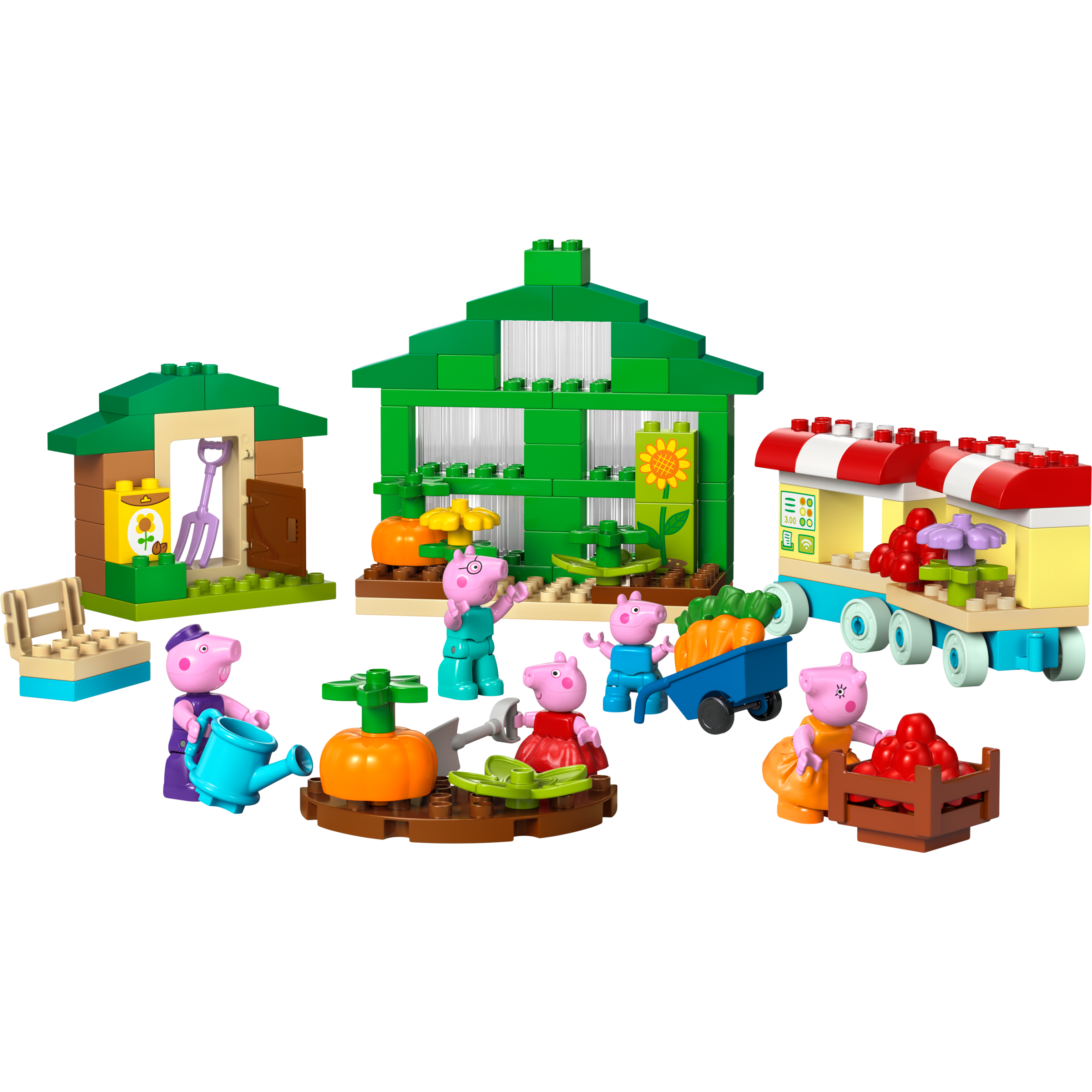 Grandpa Pig's Garden And Greenhouse