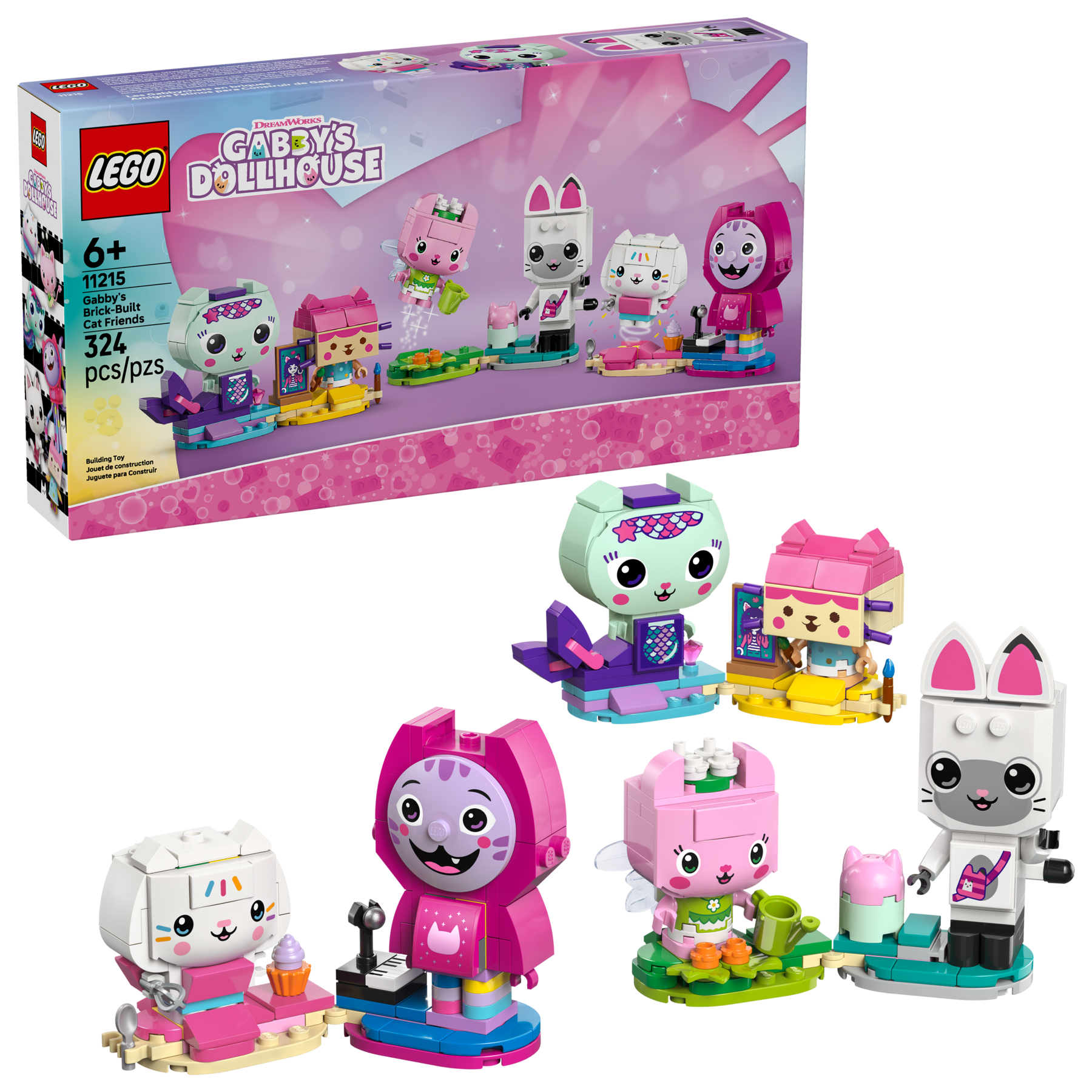 Gabby's Brick-Built Cat Friends - Image 2