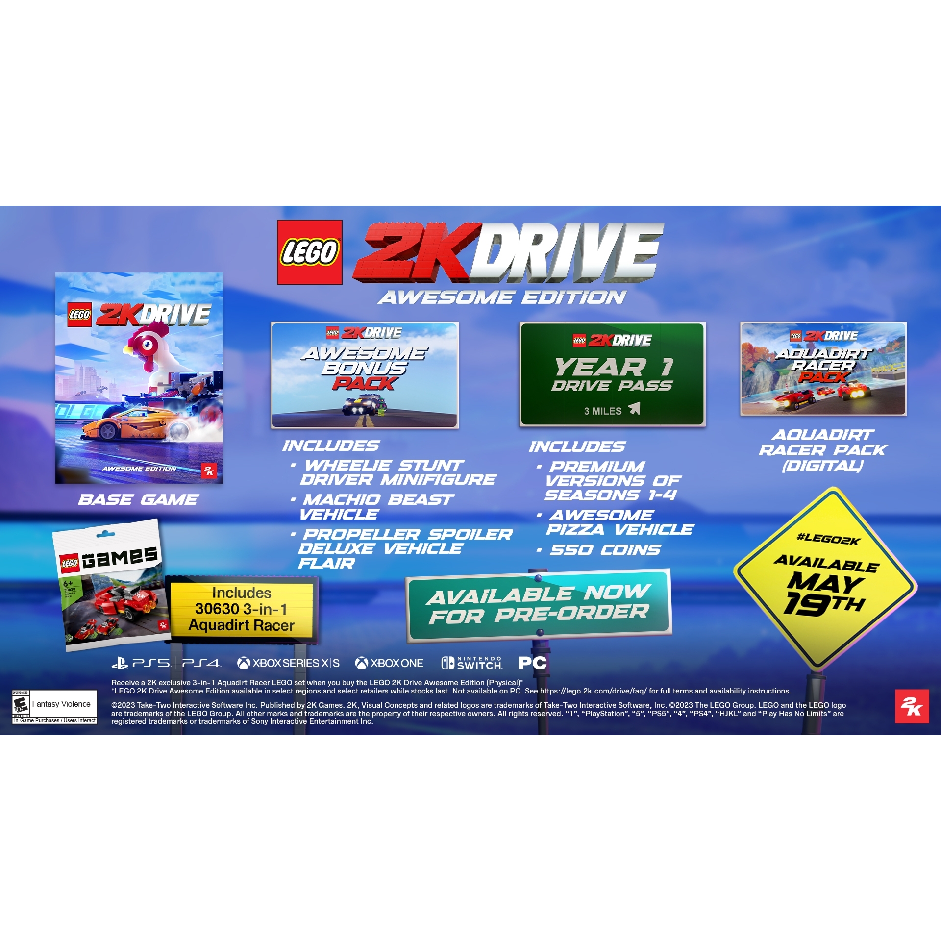 2K Drive Awesome Edition – Xbox Series XǀS, Xbox One - Image 2