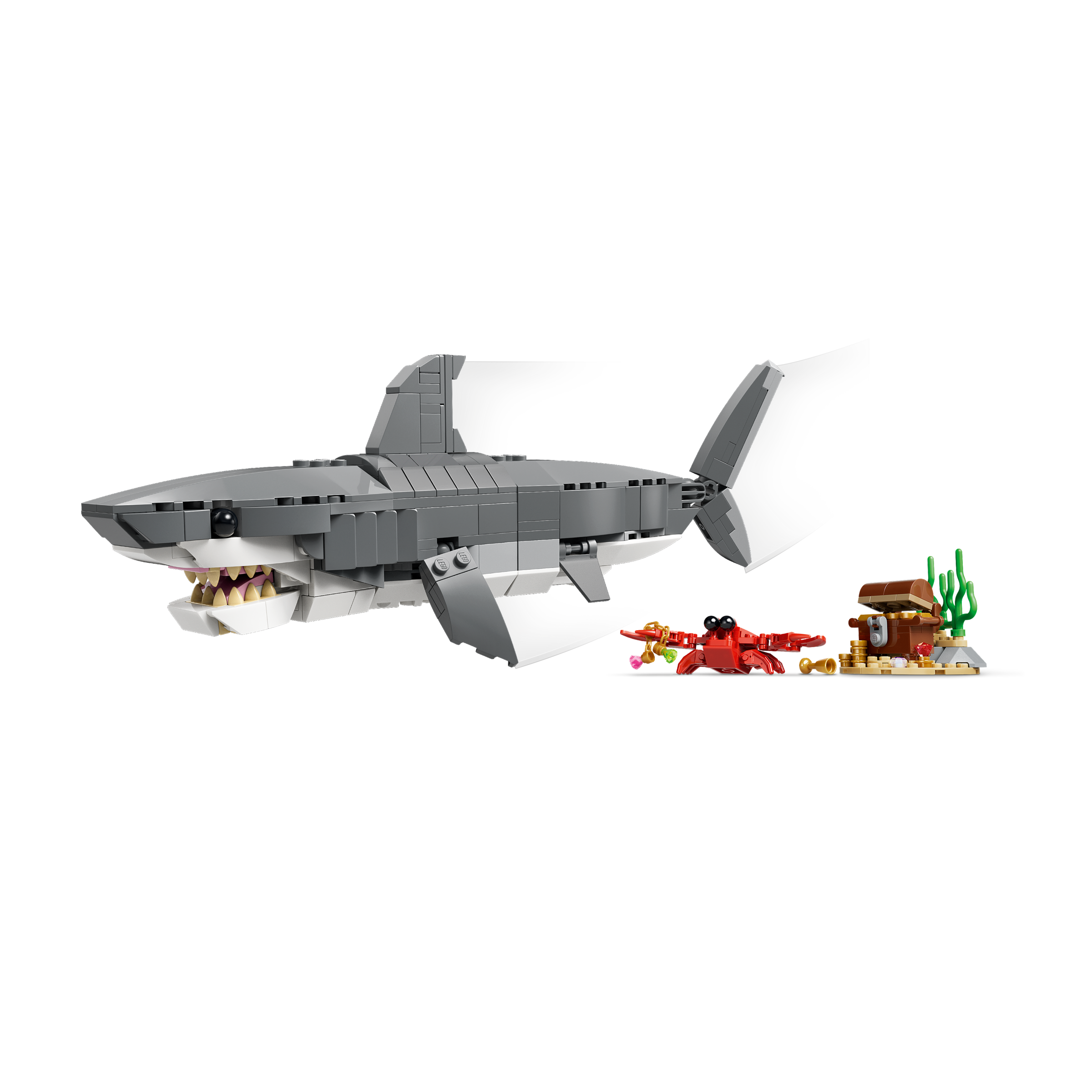 Fierce Shark With A Treasure Chest - Image 5