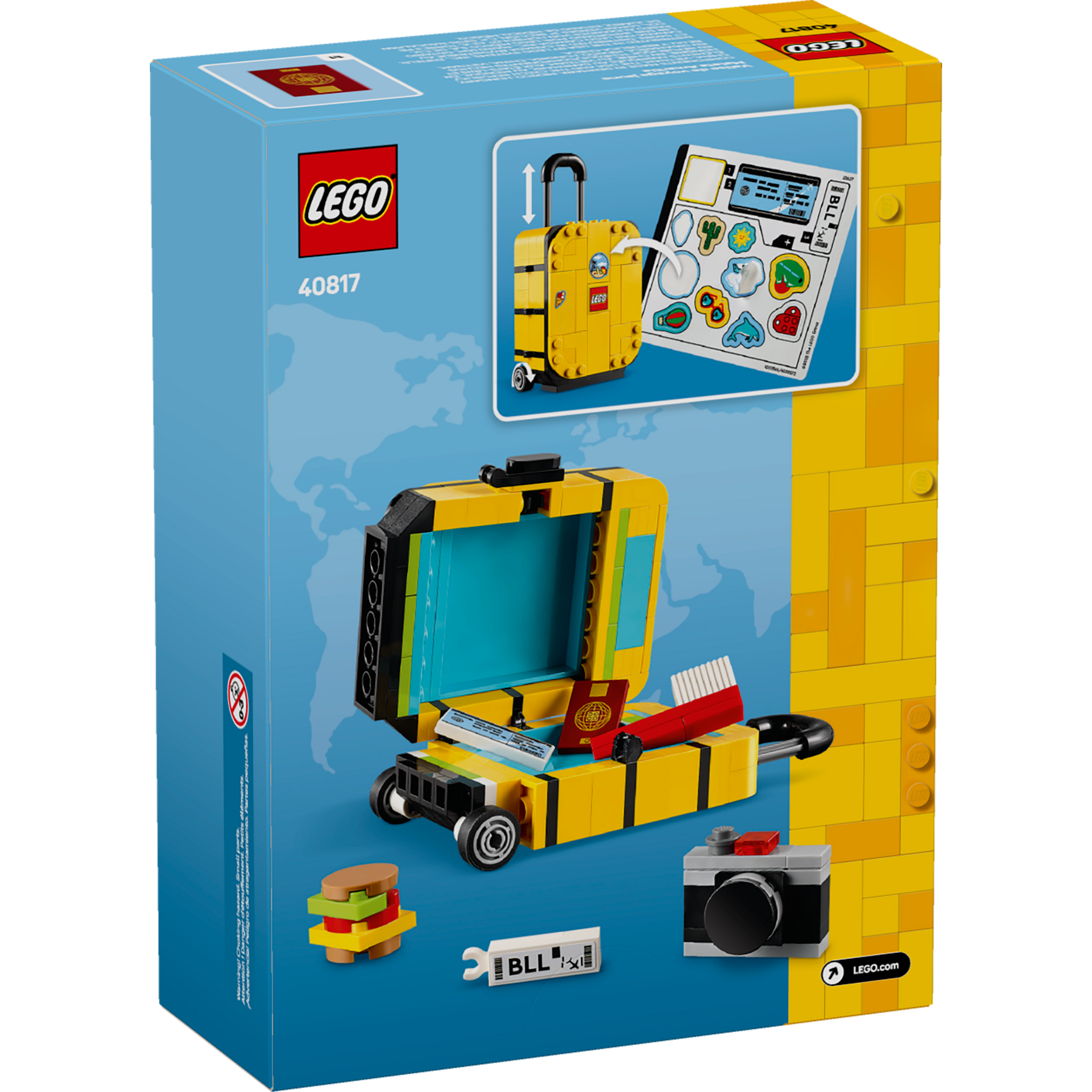 Yellow Travel Suitcase - Image 7