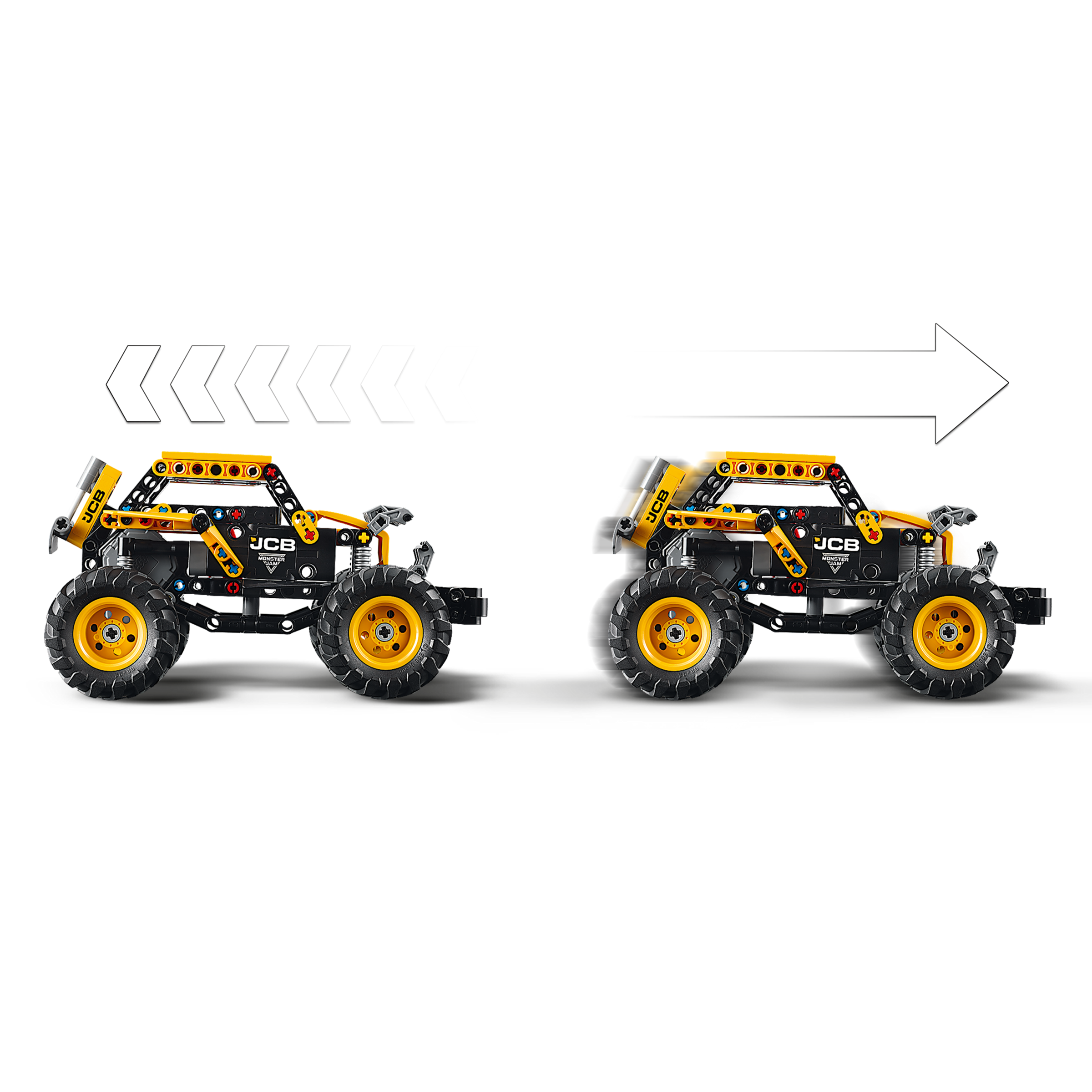 Monster Jam Digatron Pull-Back - Image 4