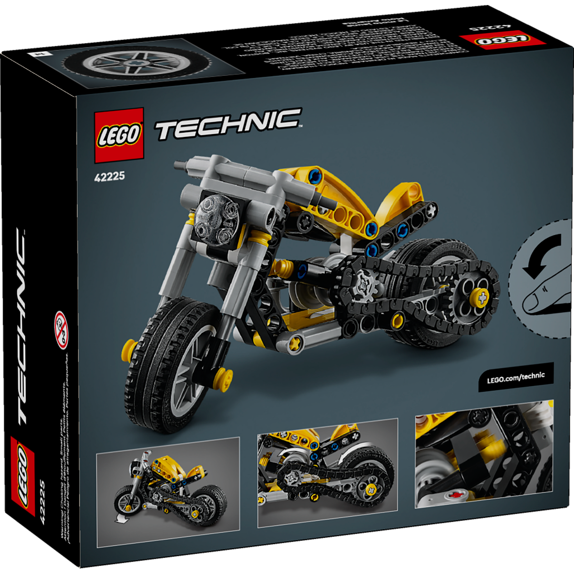 Yellow Motorcycle - Image 3