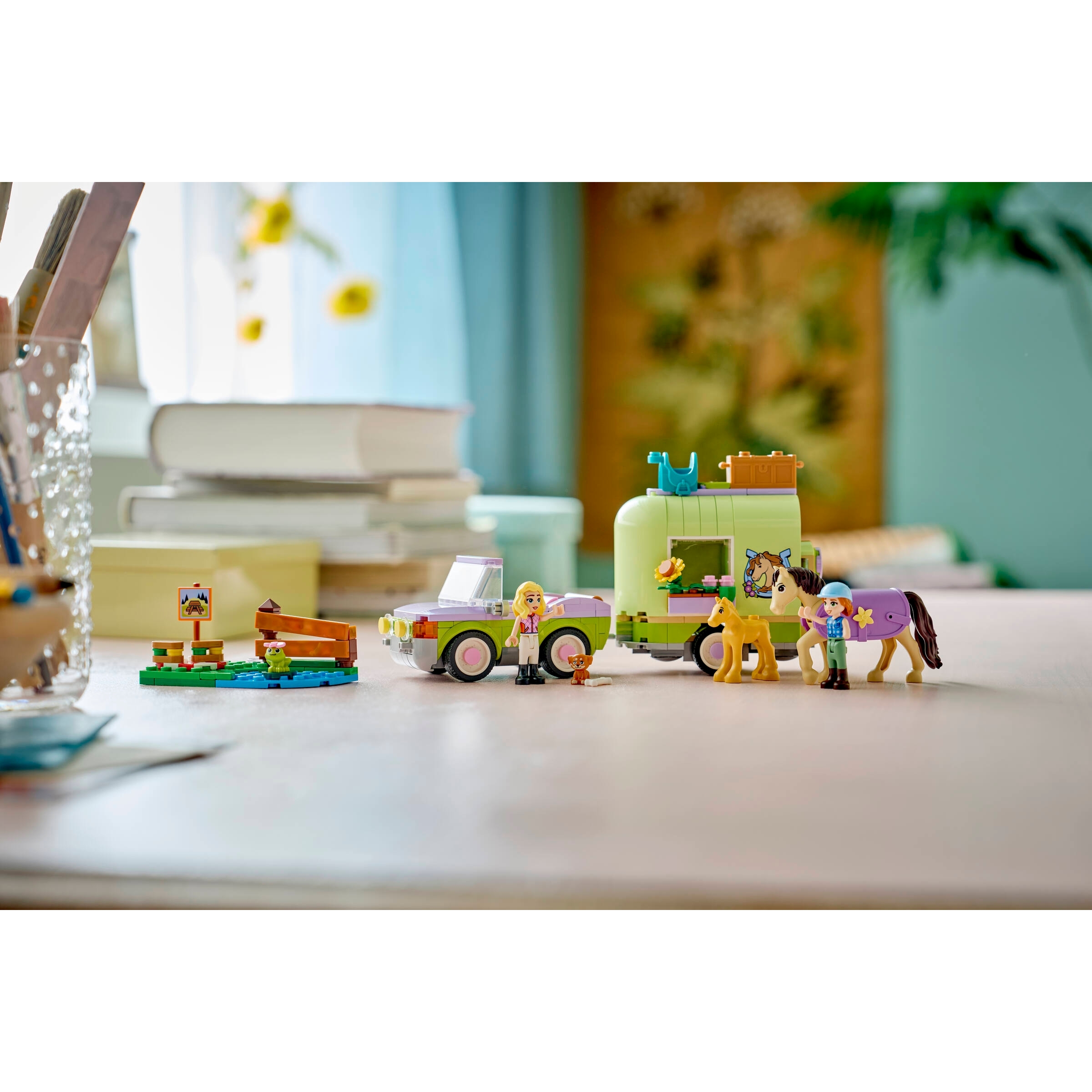 Horse & Baby Foal Trailer - Image 9