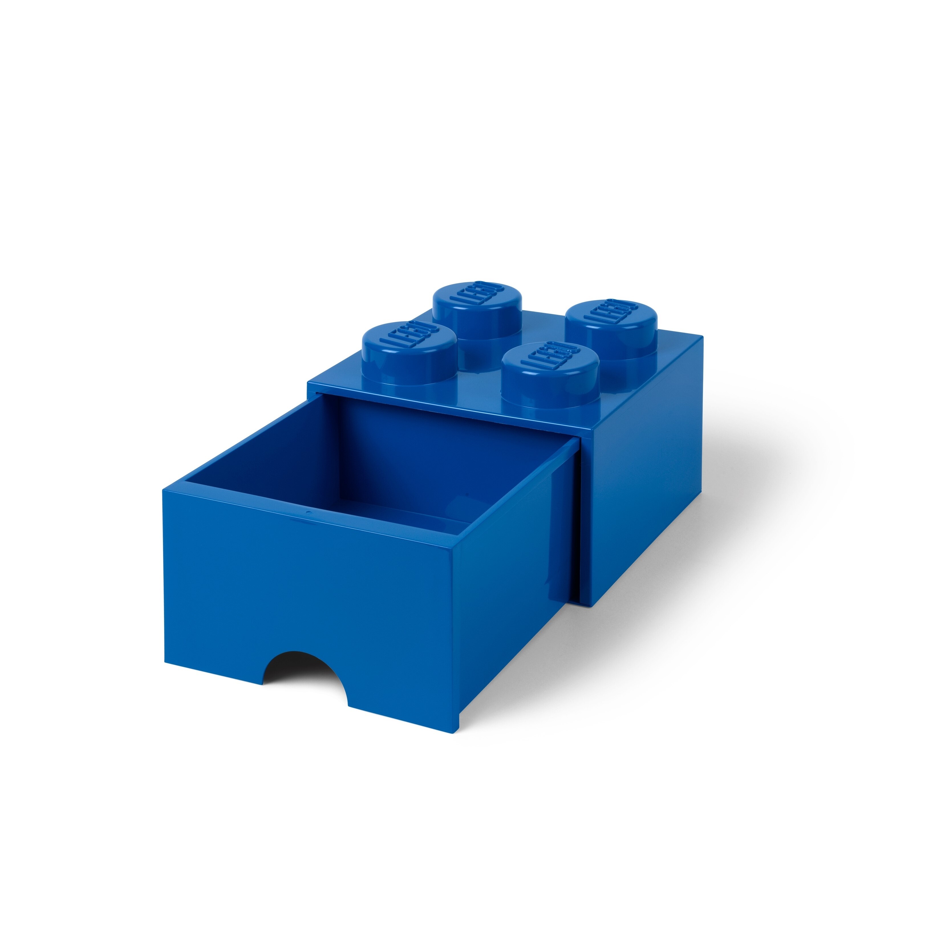 Lego 4-Stud Bright Blue Storage Brick Drawer - Image 3