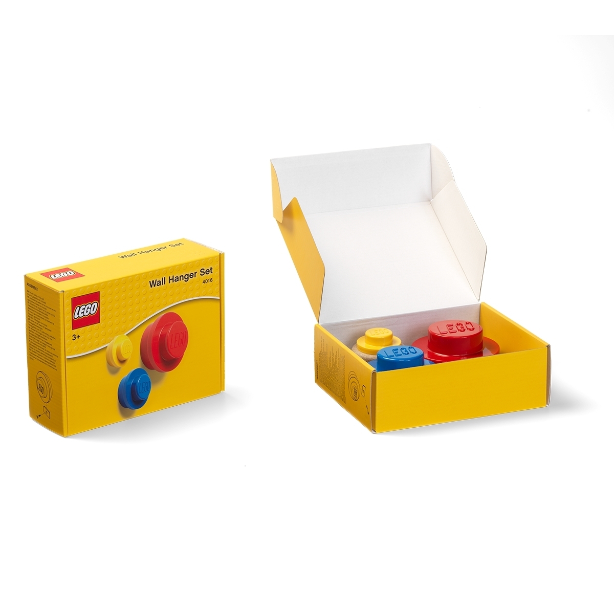 Red, Bright Blue And Yellow Wall Hanger Set - Image 2