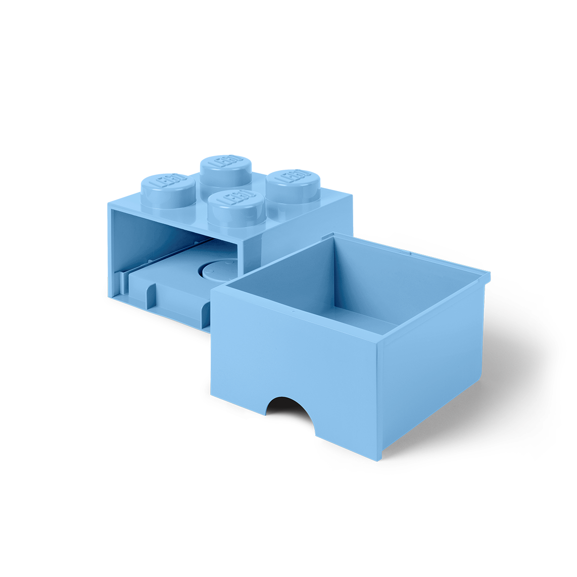 4-Stud Brick Drawer – Light Blue - Image 4
