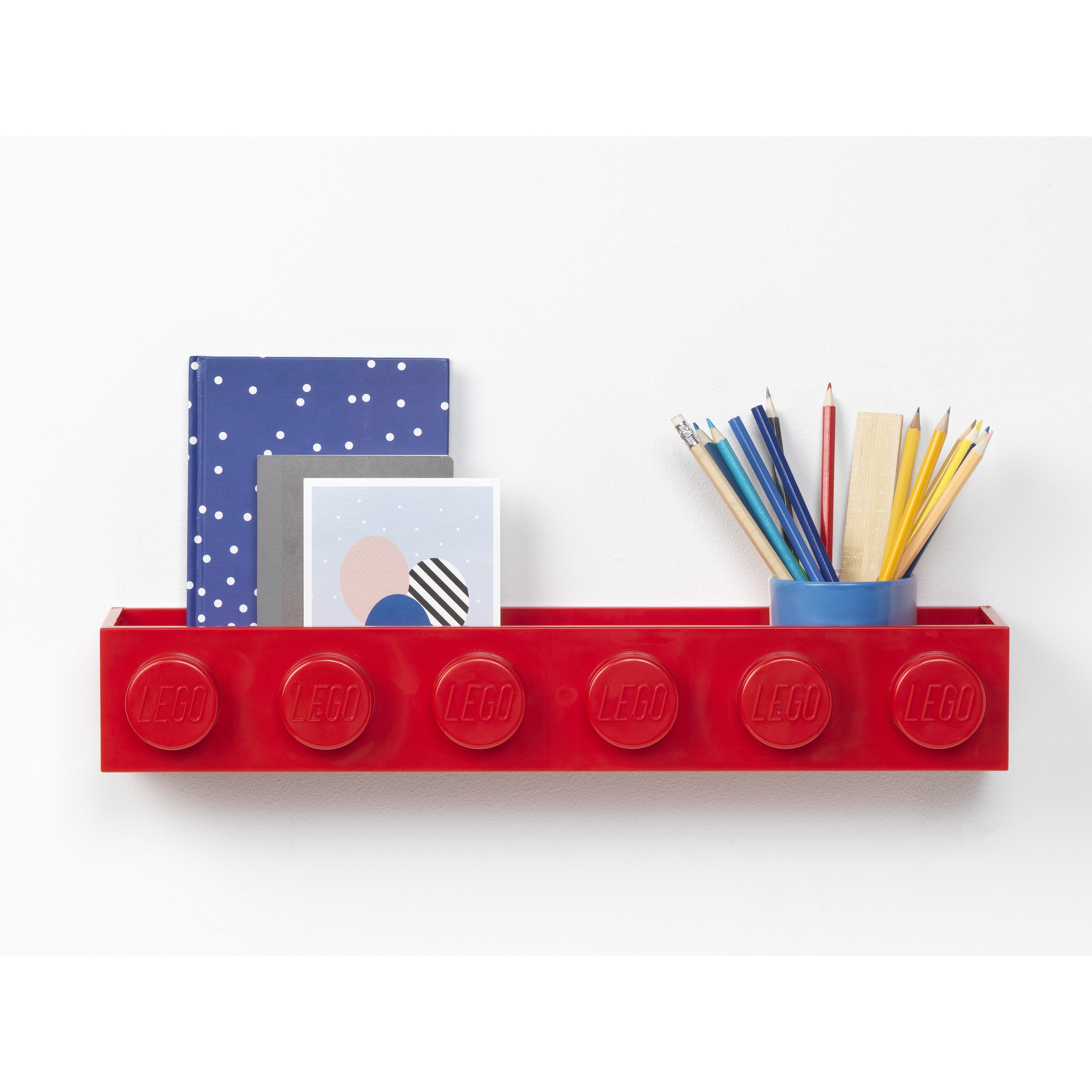 Brick Bookrack – Bright Red - Image 3