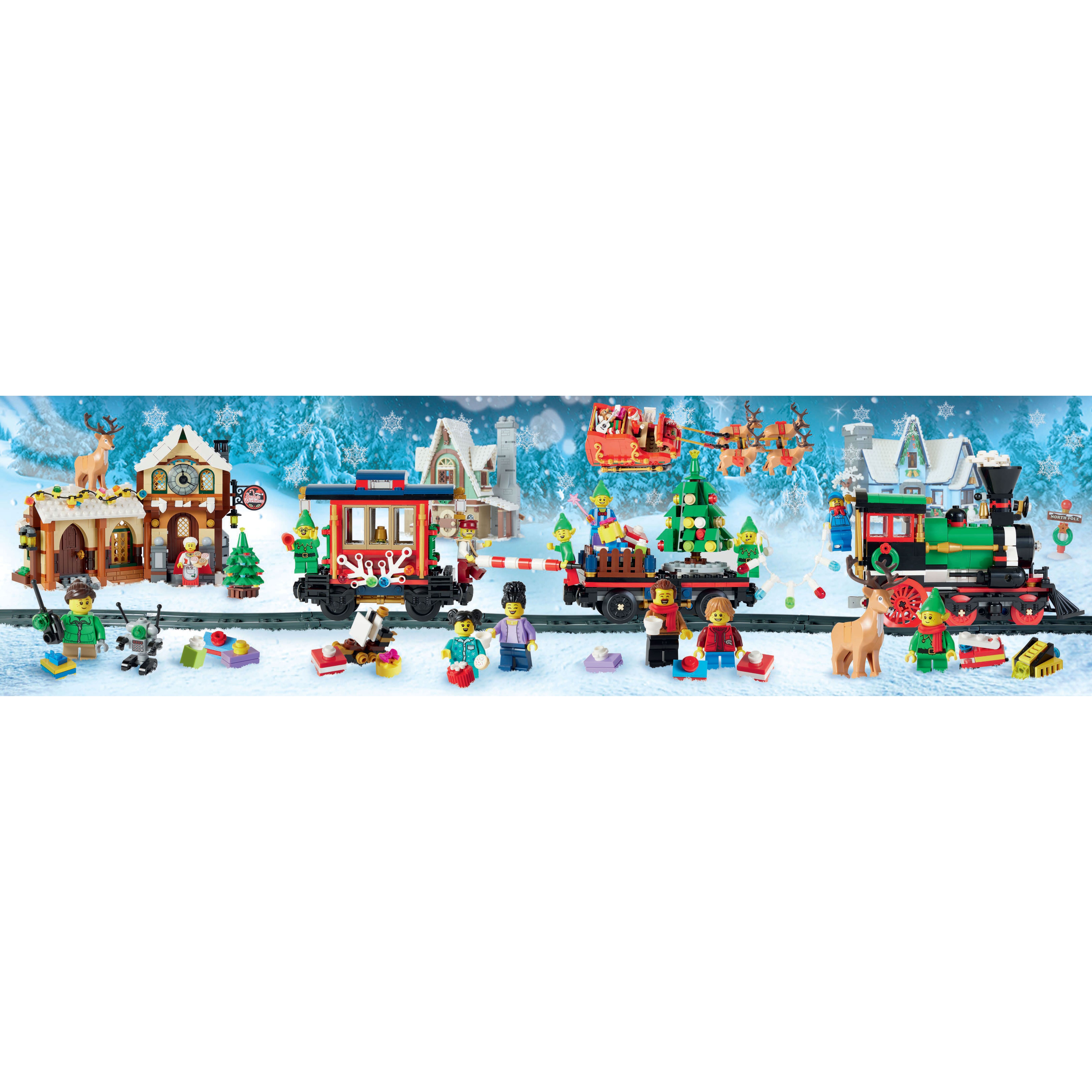 Lego Christmas Train Puzzle - Image 2