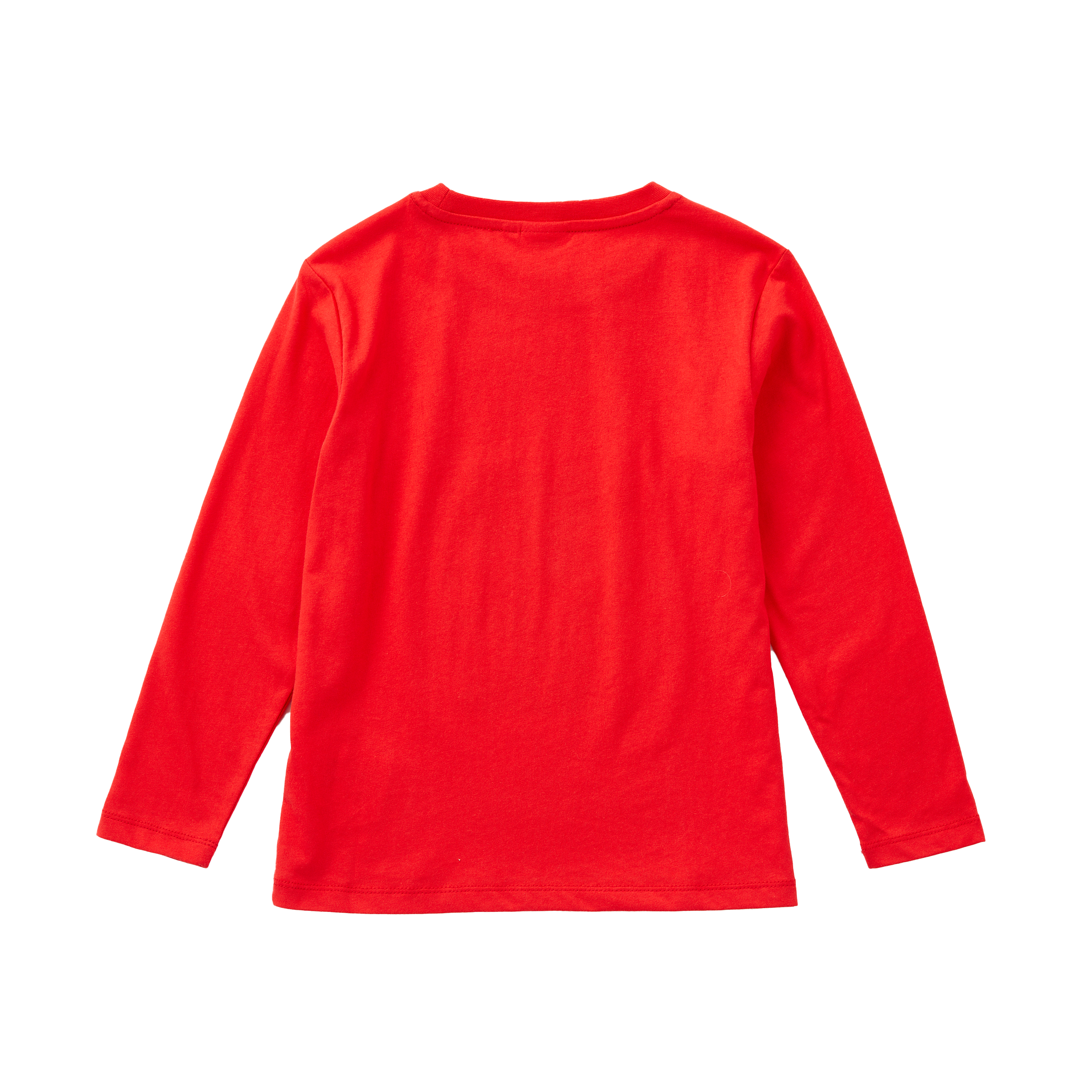 Kids Long-Sleeve T-Shirt – Red - Image 3