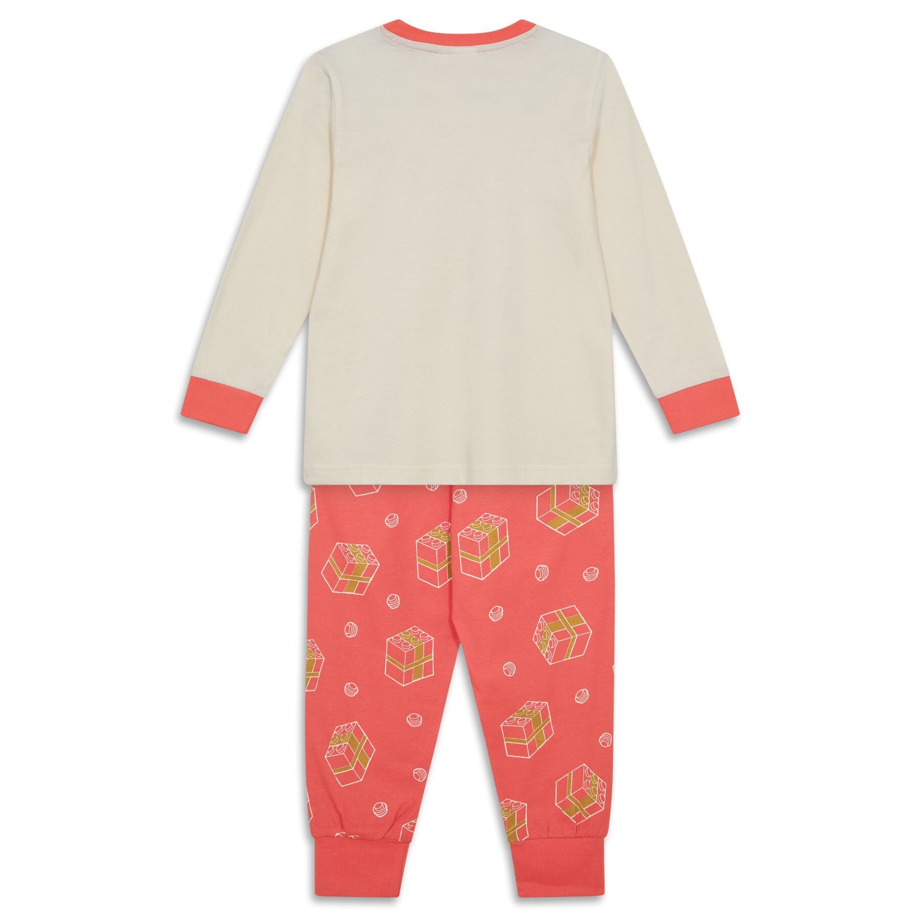 Kids Christmas Pajamas – Off-White - Image 2