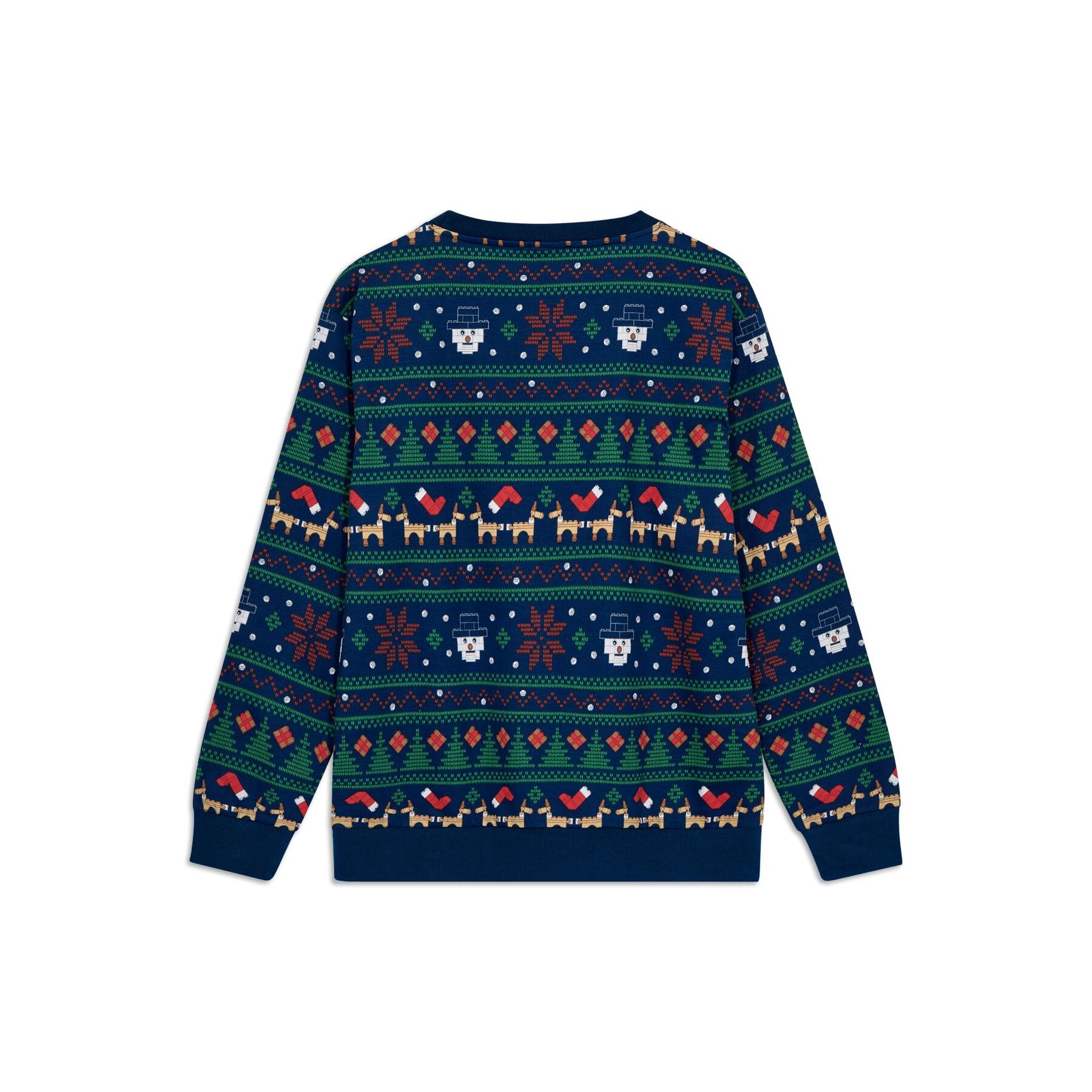 Adults Christmas Sweatshirt - Dark Blue - Image 2