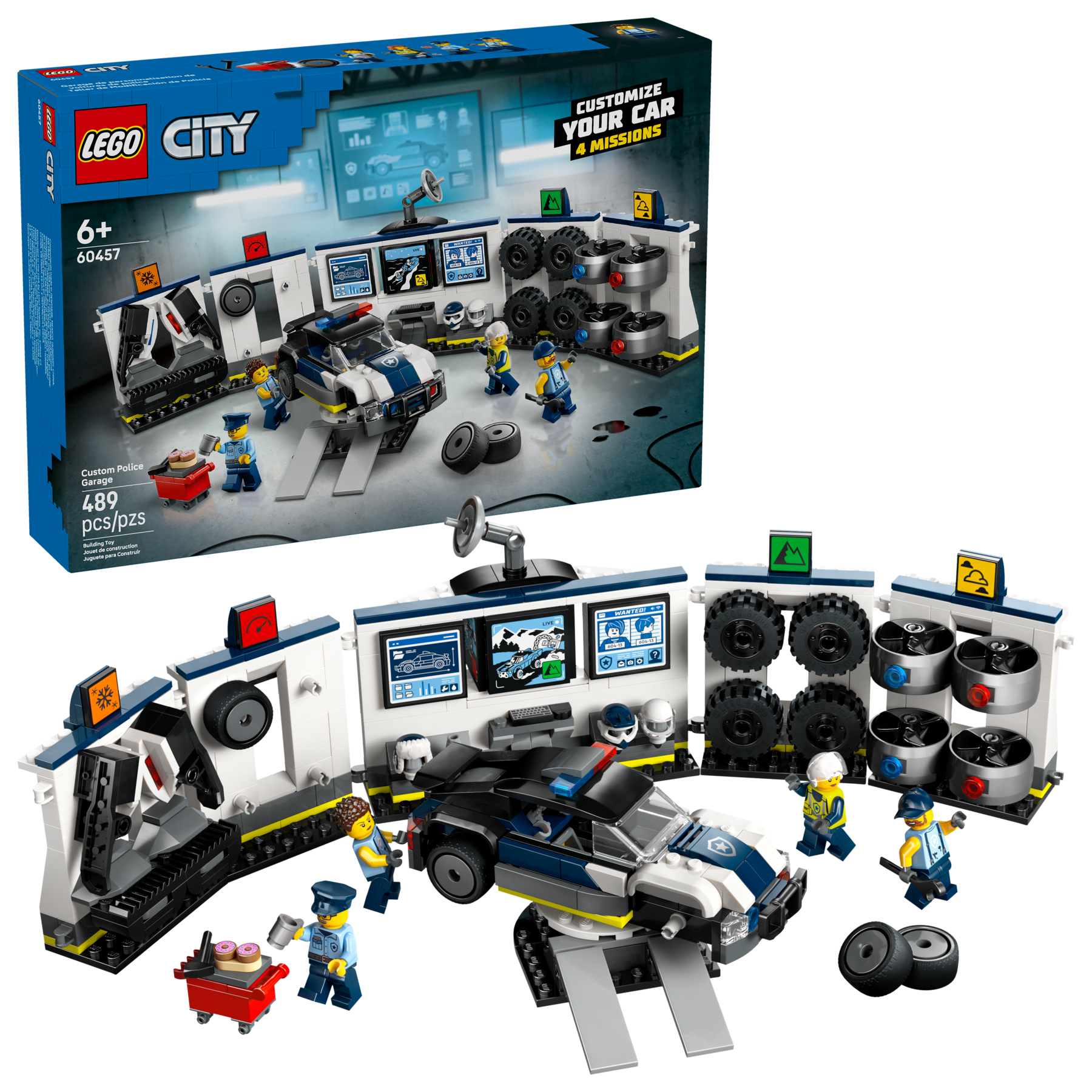 Custom Police Car Garage - Image 2