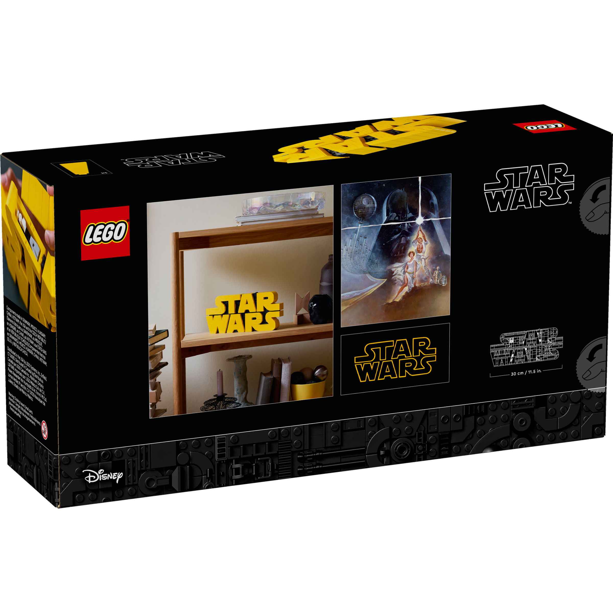 Brick-Built Star Wars Logo - Image 11