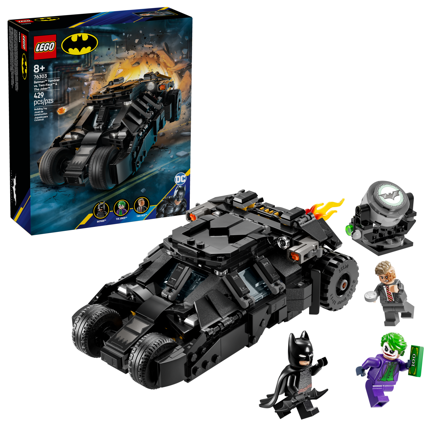 Batman Tumbler Vs. Two-Face & The Joker - Image 2
