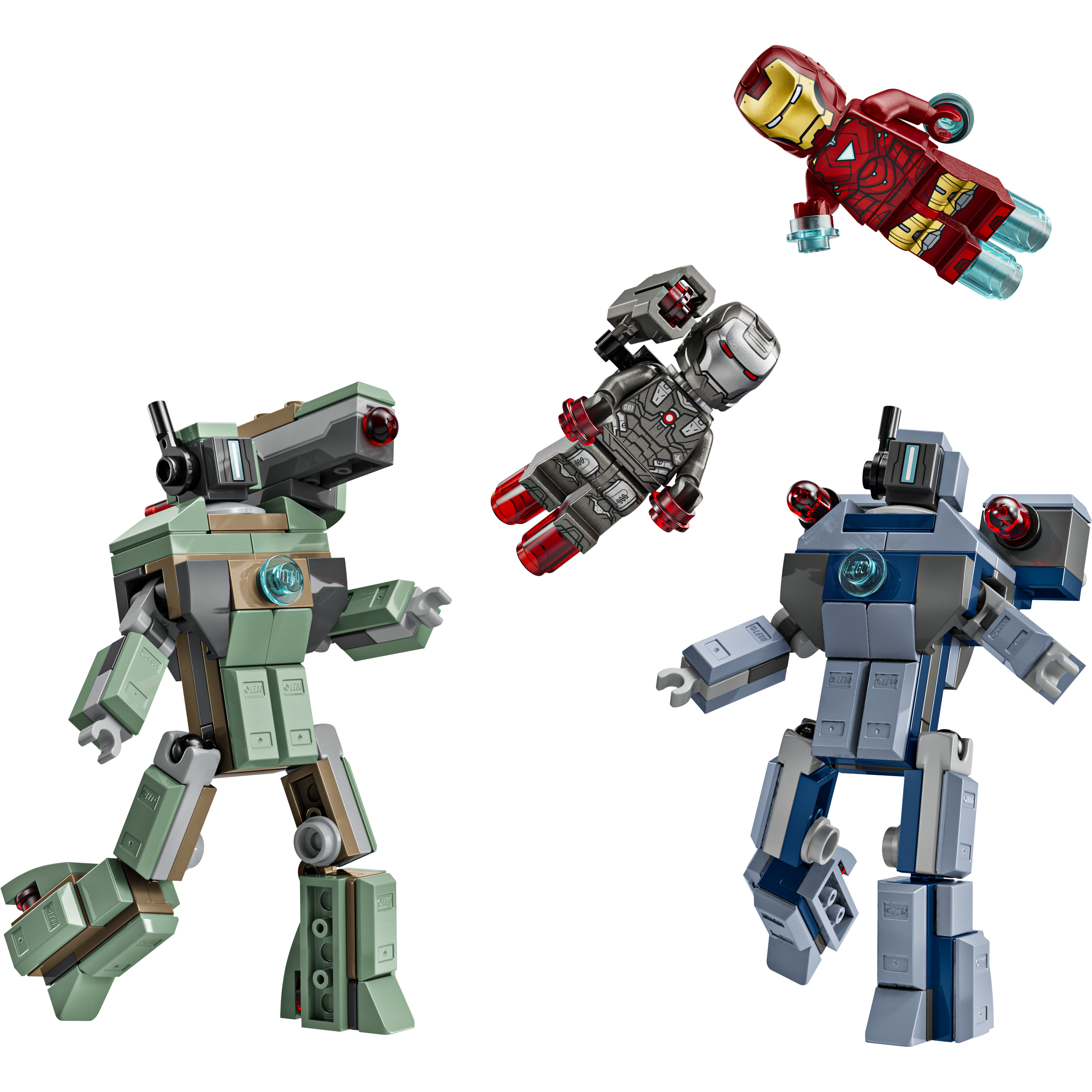 Iron Man & War Machine Vs. Hammer Drones