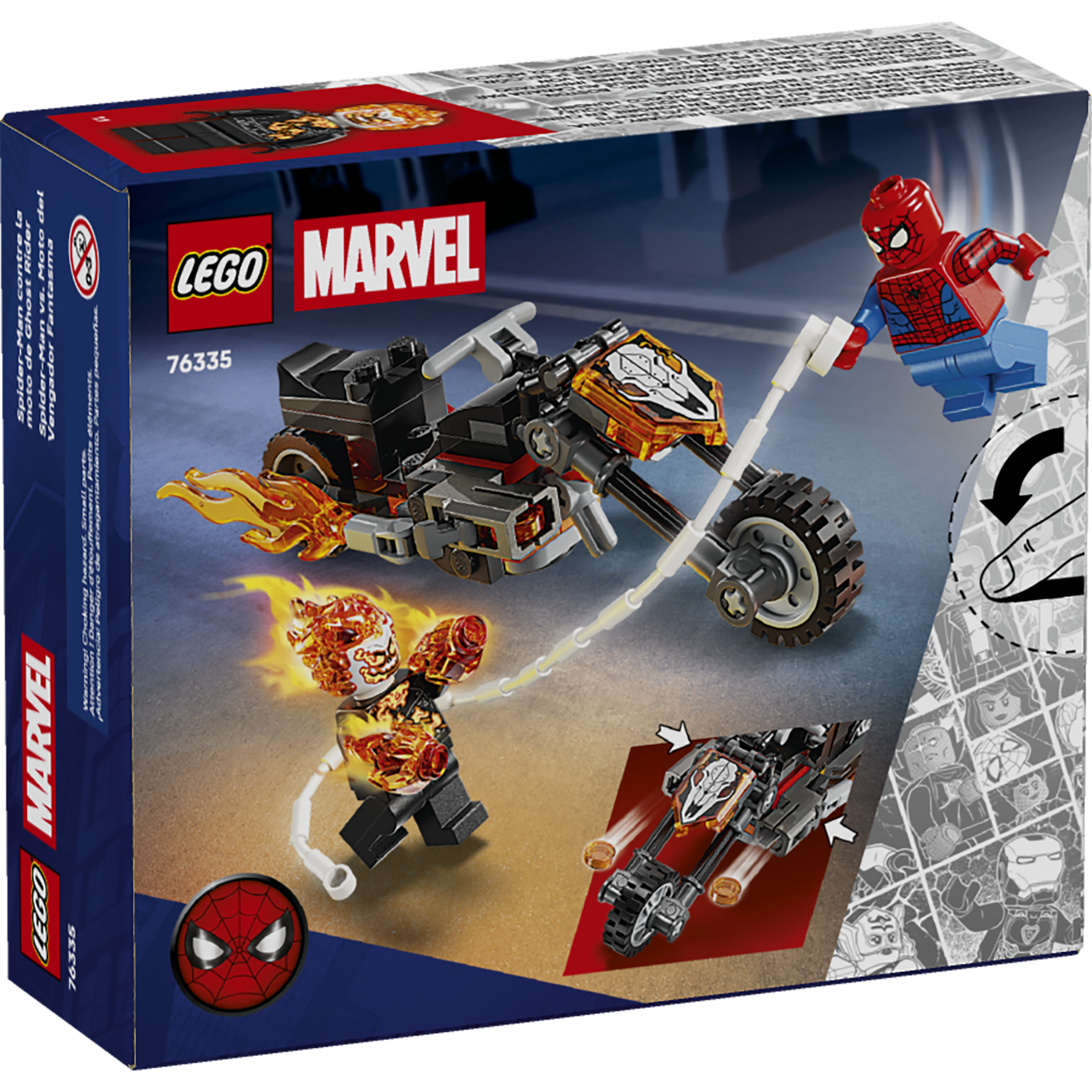 Spider-Man Vs. Ghost Rider Motorcycle - Image 11