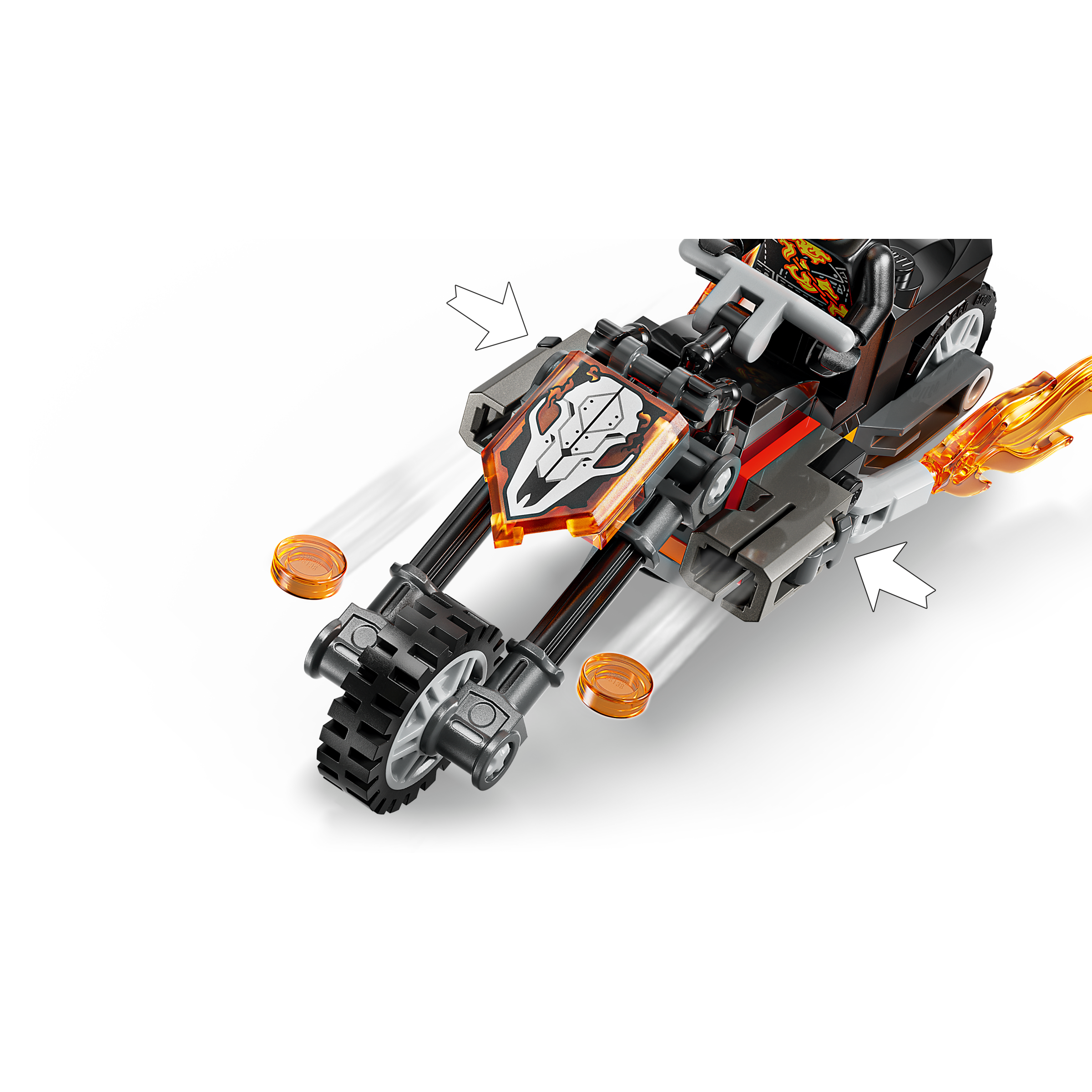 Spider-Man Vs. Ghost Rider Motorcycle - Image 4