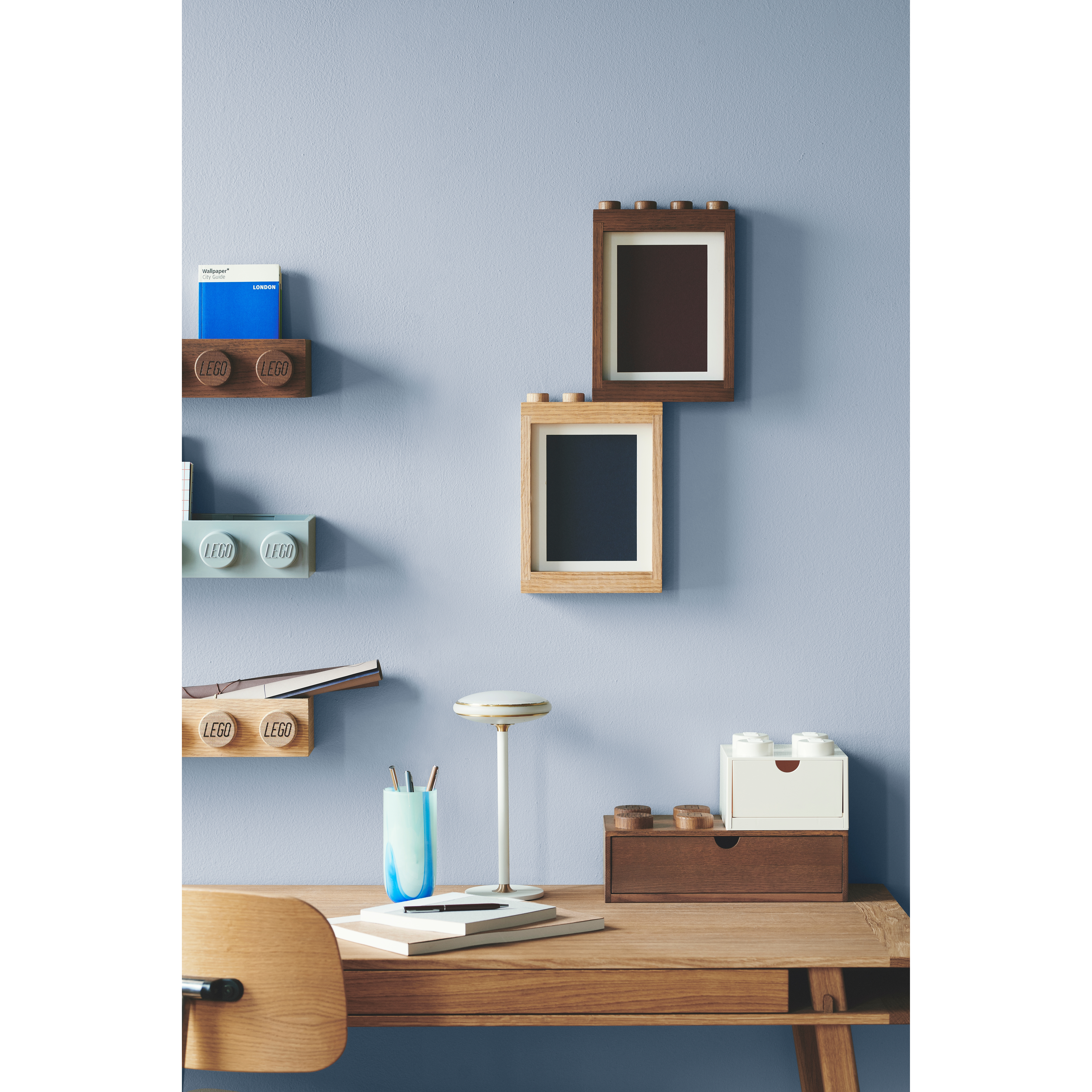Wooden Desk Drawer 8 – Dark Oak - Image 4